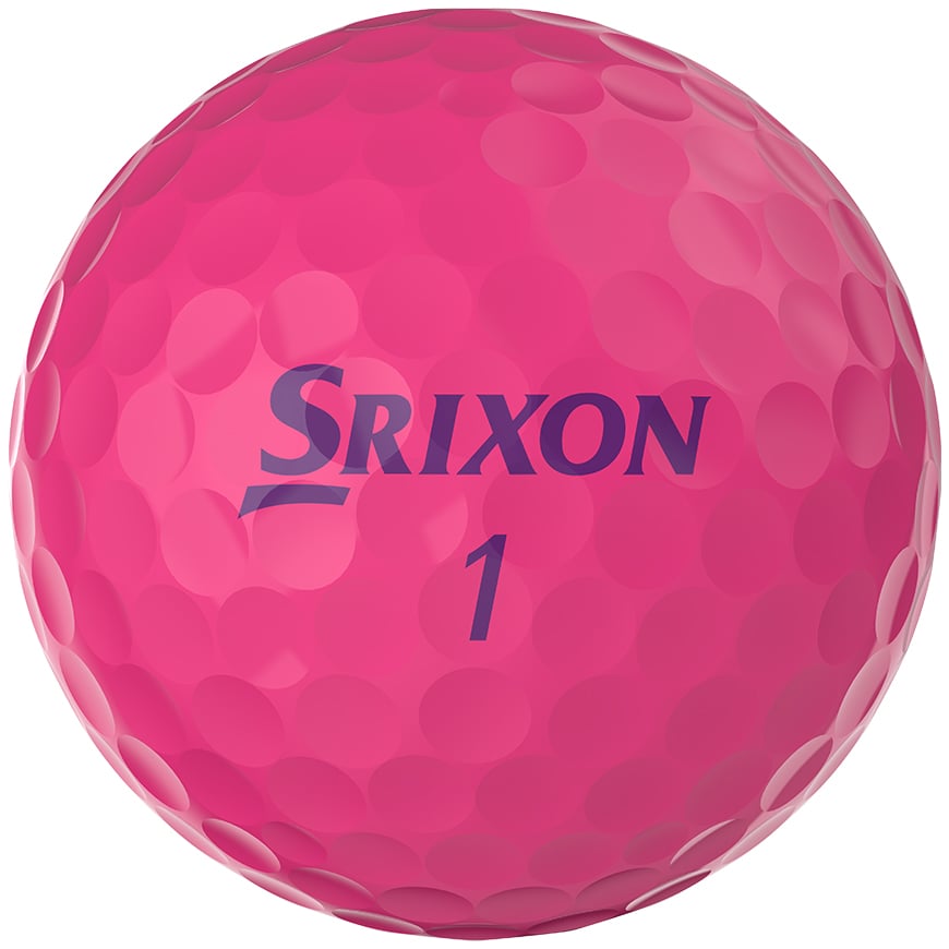 Srixon Soft Feel Lady Golf Balls - 3 Ball Sleeve - Image 2